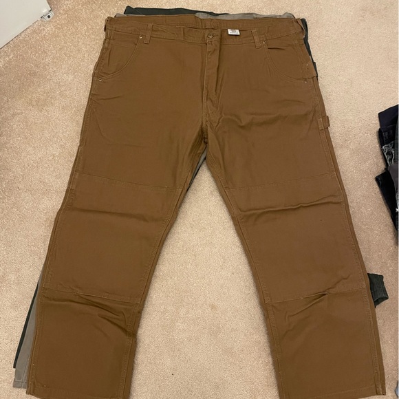 KEY Apparel Men's Contractor Grade Double Front Logger Dungaree Pants (3… - Picture 4 of 6